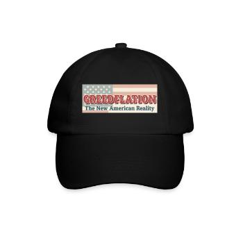 Criticism of American monetary policy - Baseball Cap - black/black - Front
