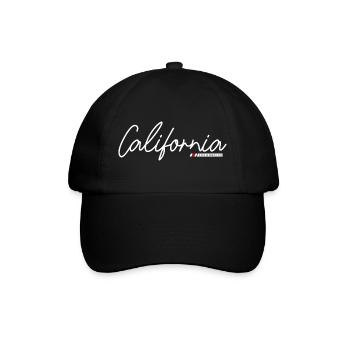 California Sunset in Pastel Colors - Baseball Cap - black/black - Front