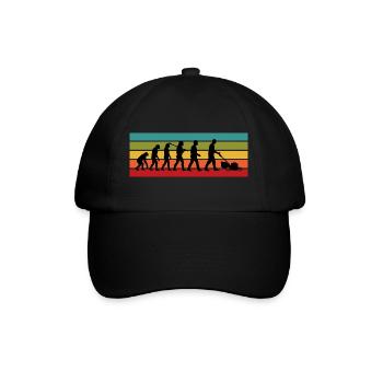 Cadeau drôle de tonte de pelouse pour le paysagiste et le papa - Casquette classique - noir/noir - Devant