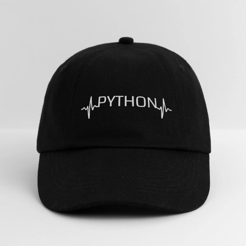 Herzschlag-Python Baseballkappe