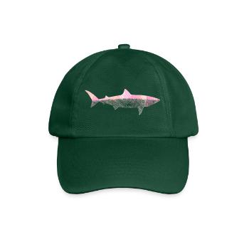 Shark Attack - Baseball Cap - bottle green - Front