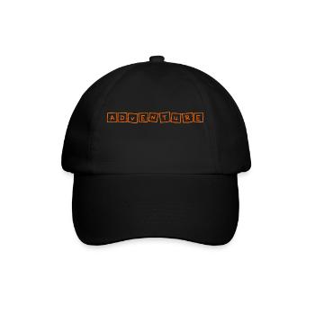 adventure - Casquette classique - noir/noir - Devant