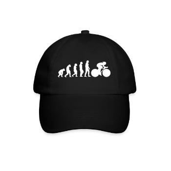 Road Bike Evolution - Baseball Cap - black/black - Front