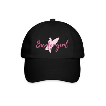 Surfer girl - Casquette classique - noir/noir - Devant