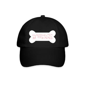 Hundehalter im Training - Baseballkappe - Schwarz/Schwarz - Vorne