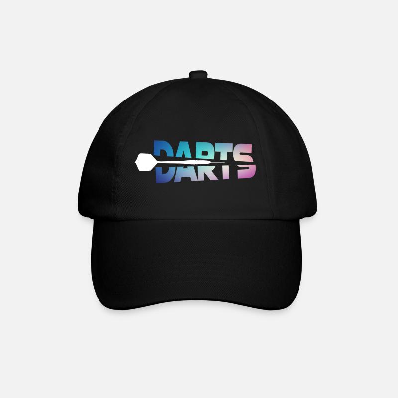Darts - Baseballkappe - Schwarz/Schwarz