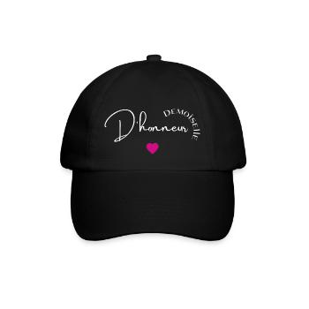 Demoiselle d'honneur - Casquette classique - noir/noir - Devant