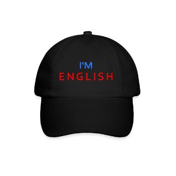 Im english - Casquette classique - noir/noir - Devant