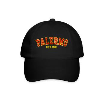 Palermo Est.1985 - Baseball Cap - black/black - Front