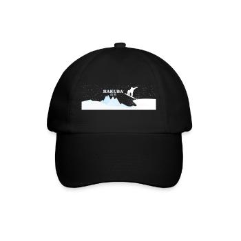 Hakuba Snowboard - Baseballkappe - Schwarz/Schwarz - Vorne
