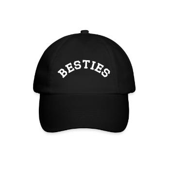 Besties - Baseball Cap - black/black - Front