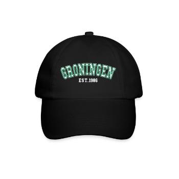 Groningen Est. 1986 - Baseball Cap - black/black - Front