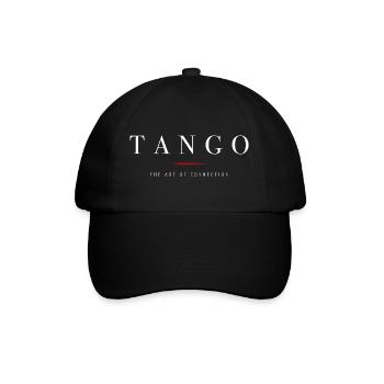 Le tango : l’art de la connexion - Casquette classique - noir/noir - Devant