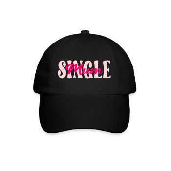 British Single Mum - Baseball Cap - black/black - Front