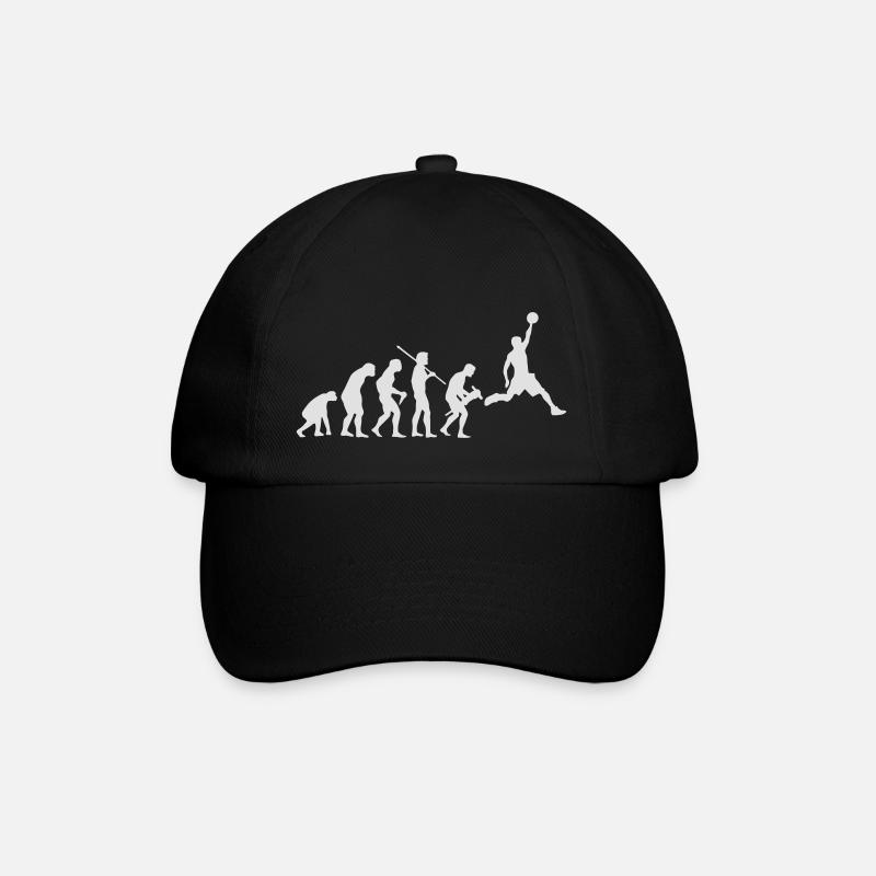 BASKETBALL EVOLUTION - Baseballkappe - Schwarz/Schwarz