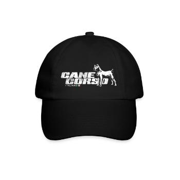 Cane Corso - Casquette classique - noir/noir - Devant