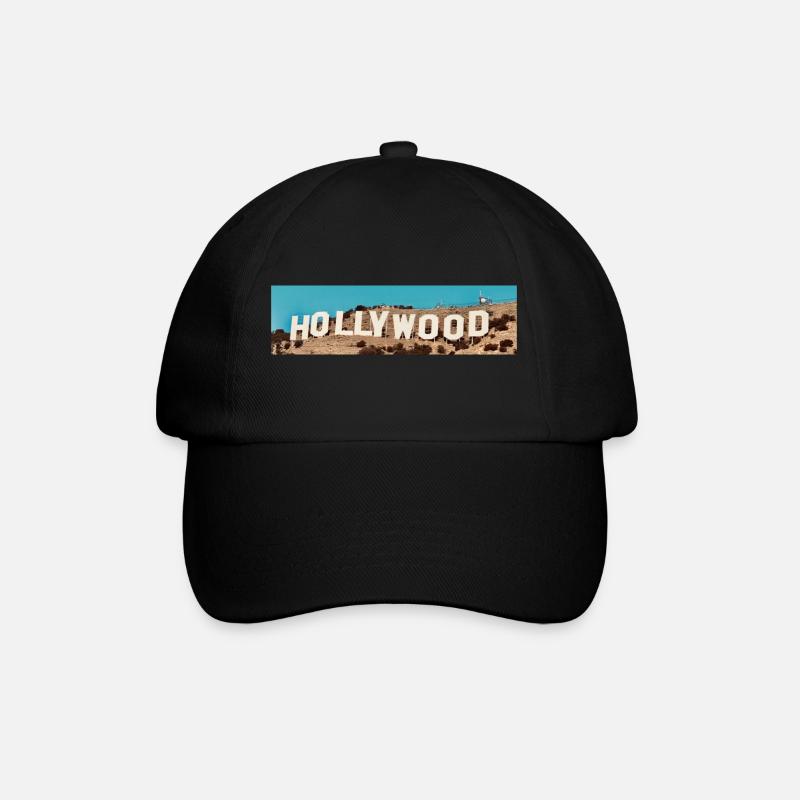 Hollywood - Casquette classique - noir/noir