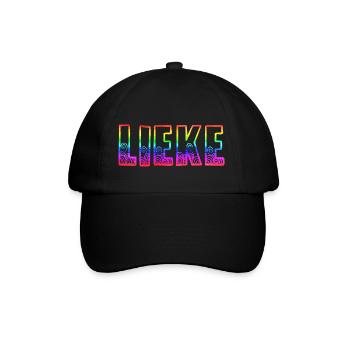 lieke rs arc-en-ciel - Casquette classique - noir/noir - Devant