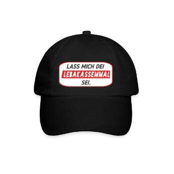 Lebakas - Bayern - Baseballkappe - Schwarz/Schwarz - Vorne