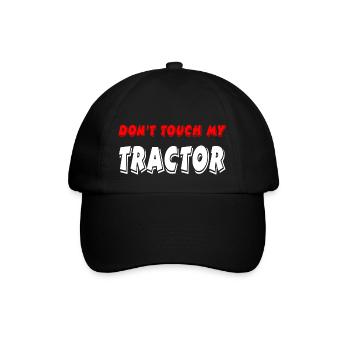 Tractor - Baseball Cap - black/black - Front