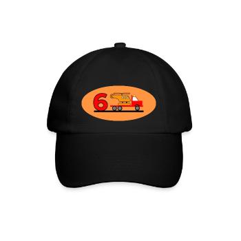 Truck - Baseballkappe - Schwarz/Schwarz - Vorne