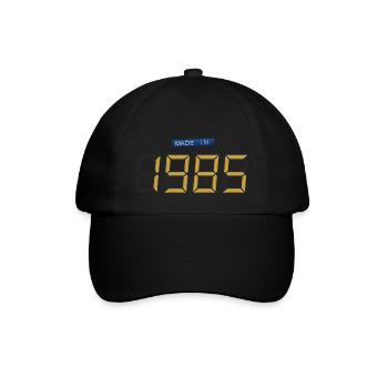 Made in 1985 - Casquette classique - noir/noir - Devant
