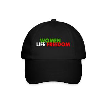 Women life freedom - Casquette classique - noir/noir - Devant