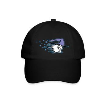 wizard - Baseballkappe - Schwarz/Schwarz - Vorne