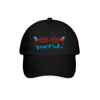 Grand Frère parfait - Casquette classique - noir/noir - Devant
