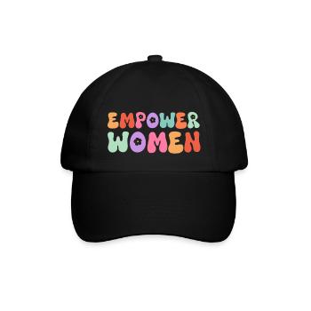Empower Women - Baseball Cap - black/black - Front