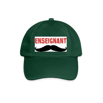 ENSEIGNANT - Casquette classique - vert bouteille - Devant