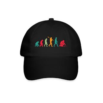 Évolution des soudeurs - Casquette classique - noir/noir - Devant