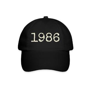 Cadeau Anniversaire 1986 - Génial depuis 1986 - Casquette classique - noir/noir - Devant