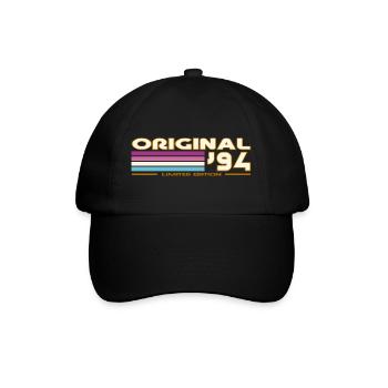Original 94 Stripes Vintage - Casquette classique - noir/noir - Devant