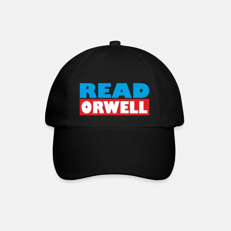 Read Orwell - Baseballkappe - Schwarz/Schwarz