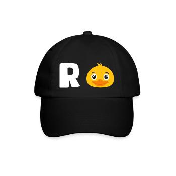 Rente Ente Ruhestand Pension Frührente Geschenk - Baseballkappe - Schwarz/Schwarz - Vorne