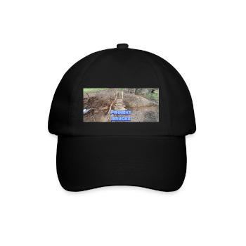 PROJEKT BRÜCKE - Baseballkappe - Schwarz/Schwarz - Vorne