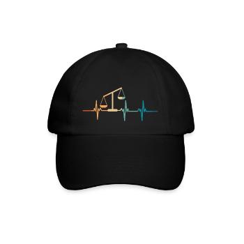 Battement de cœur balance - Casquette classique - noir/noir - Devant