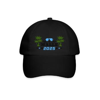 MALLE 2025 - Casquette classique - noir/noir - Devant
