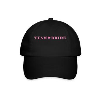 Équipe Bride - Casquette classique - noir/noir - Devant