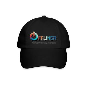 Turn Off - Baseball Cap - black/black - Front