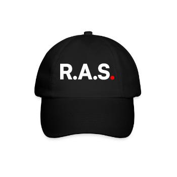 Nichts zu berichten - Baseballkappe - Schwarz/Schwarz - Vorne