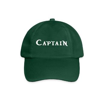 captain - Baseball Cap - bottle green - Front