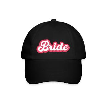 Mariée - Casquette classique - noir/noir - Devant