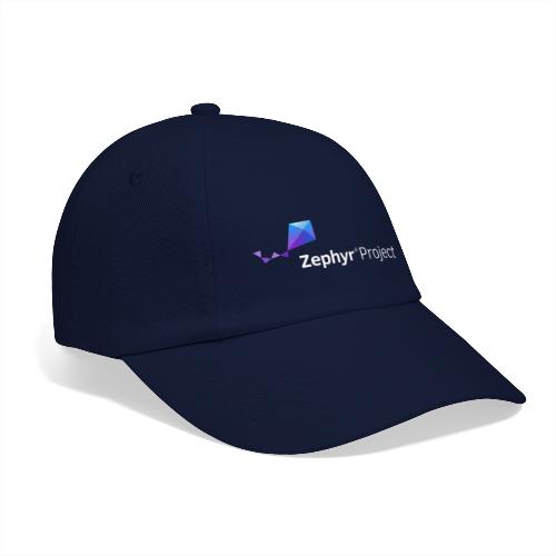 Zephyr Project Logo (white) - Cappello con visiera
