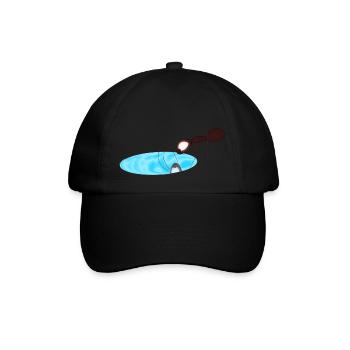 Ameise - Baseballkappe - Schwarz/Schwarz - Vorne