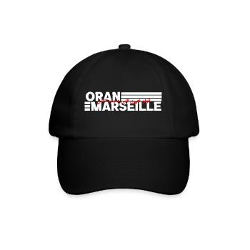 Oran Marseille - Baseball Cap - black/black - Front