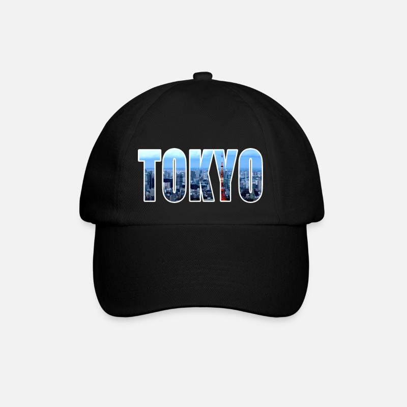 TOKYO tokyo - Baseball Cap - black/black