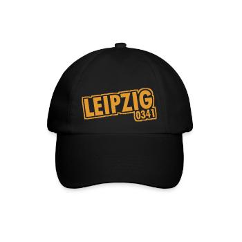 Leipzig - 0341 - Indicatif régional - Saxe - Casquette classique - noir/noir - Devant
