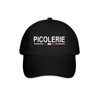 National Drink Humor Aperitif Gendarmerie Gendarme - Baseball Cap - black/black - Front